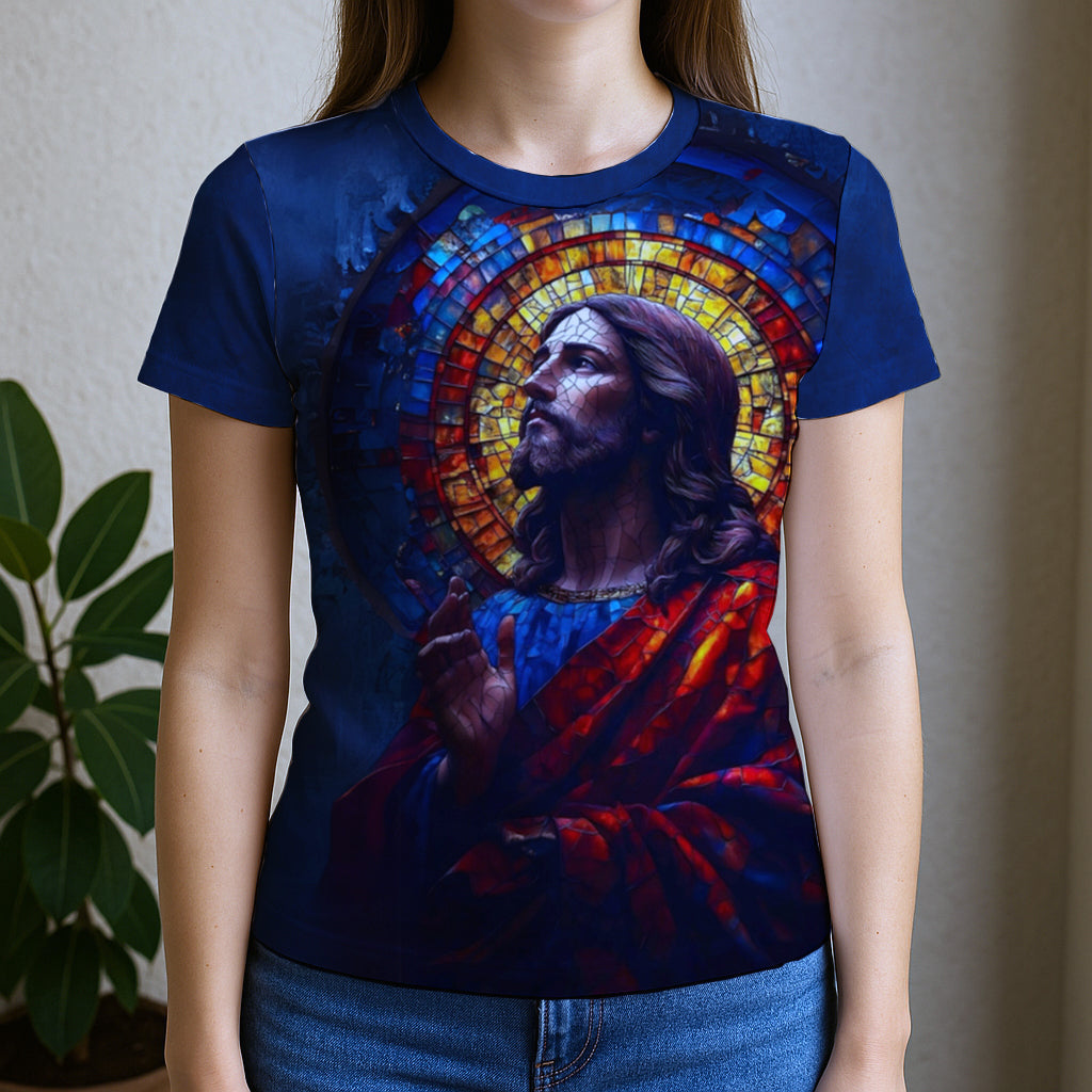 Camiseta Feminina Baby Look Full Print Espirito Santo REF 17