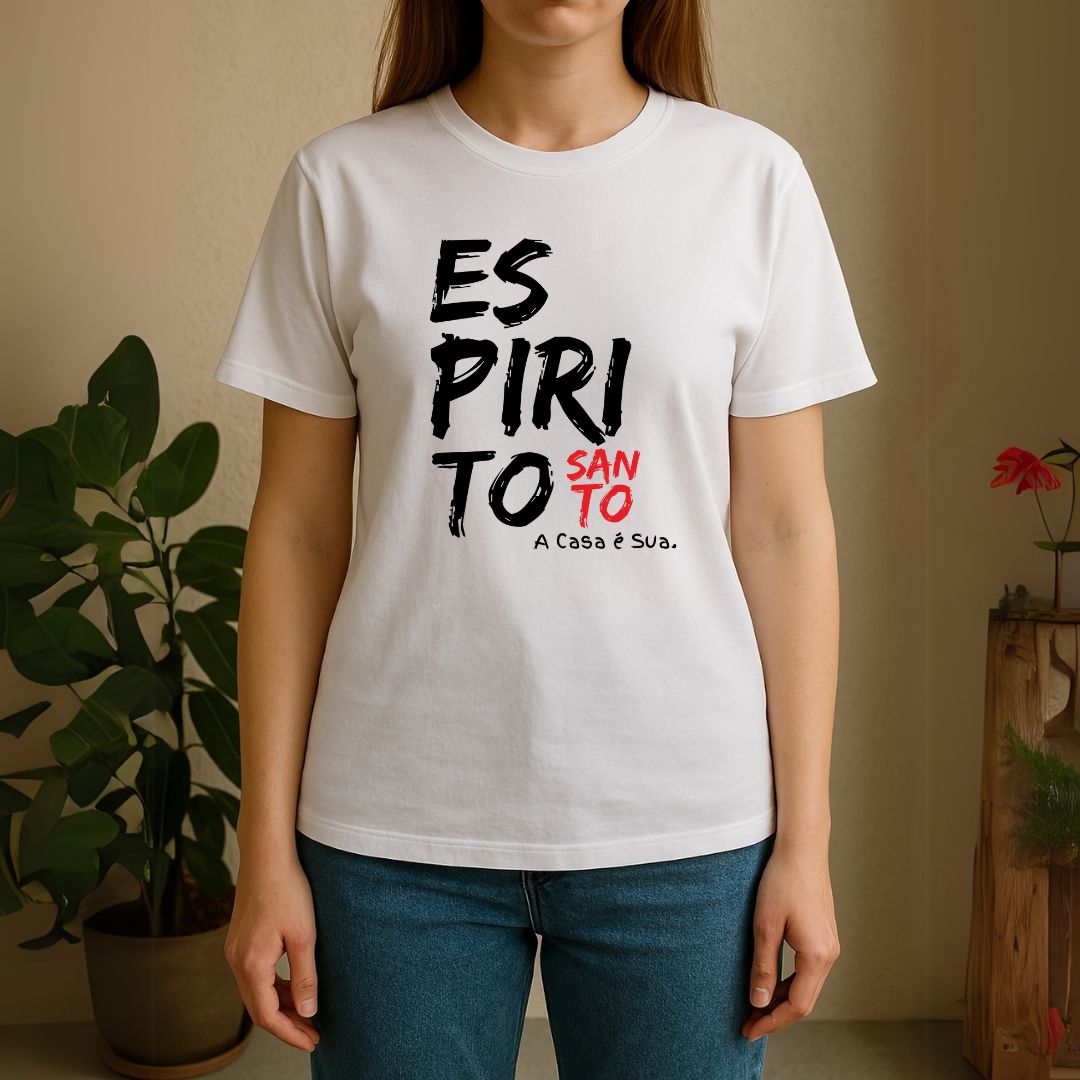 Camiseta Feminina Básica Espirito Santo REF 10