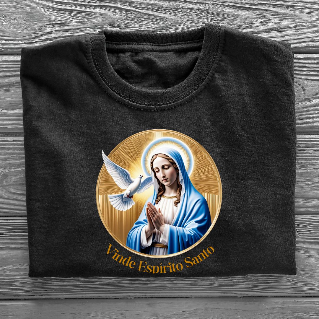 Camiseta Feminina Básica Maria Espirito Santo - REF 17