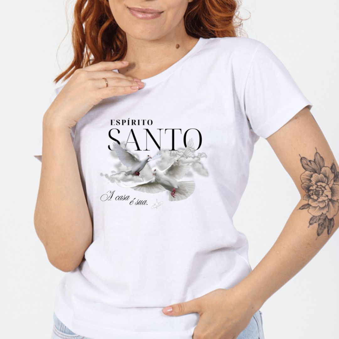 Camiseta Feminina Baby Look Espírito Santo REF 07