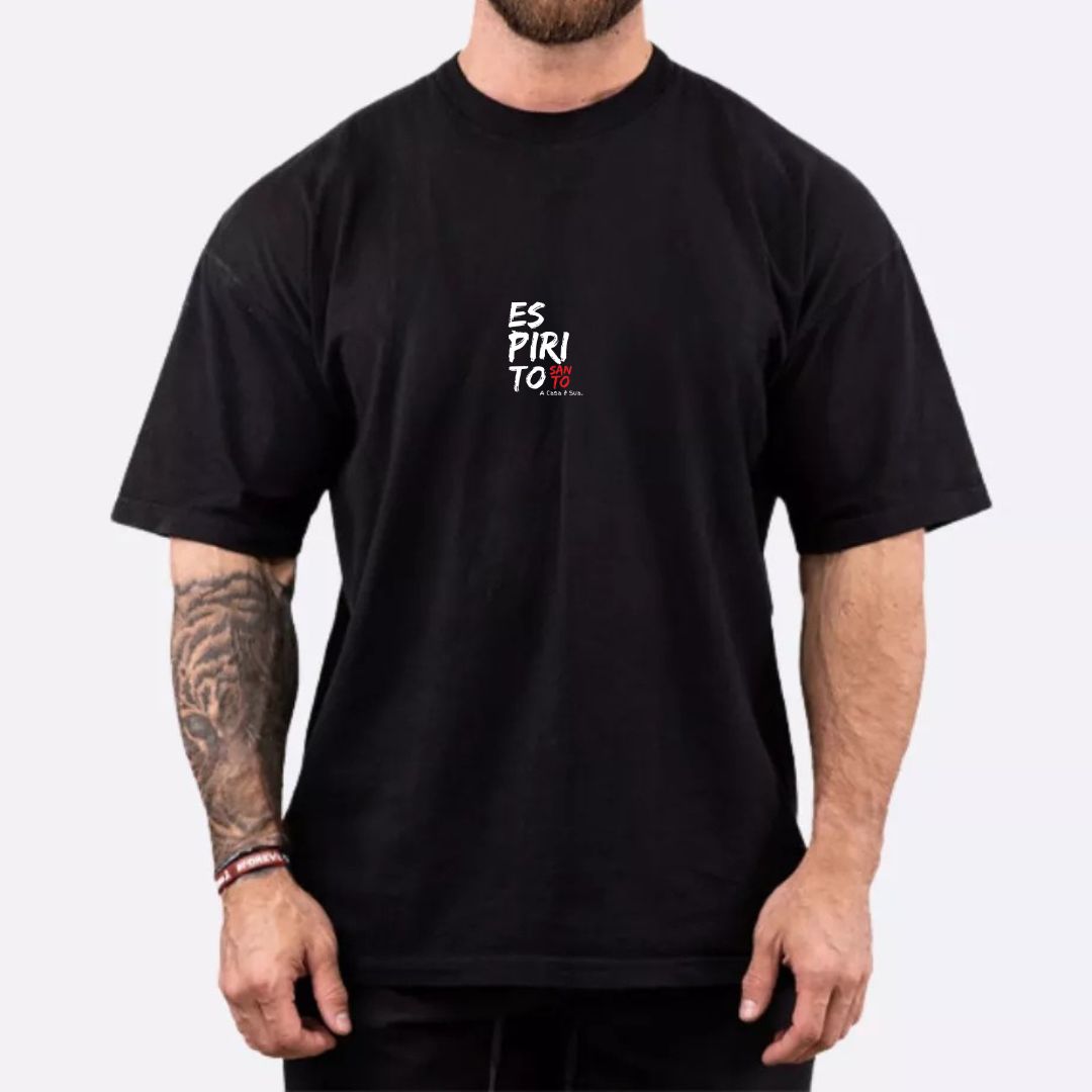 Camiseta Masculina Oversized Espirito Santo REF 10