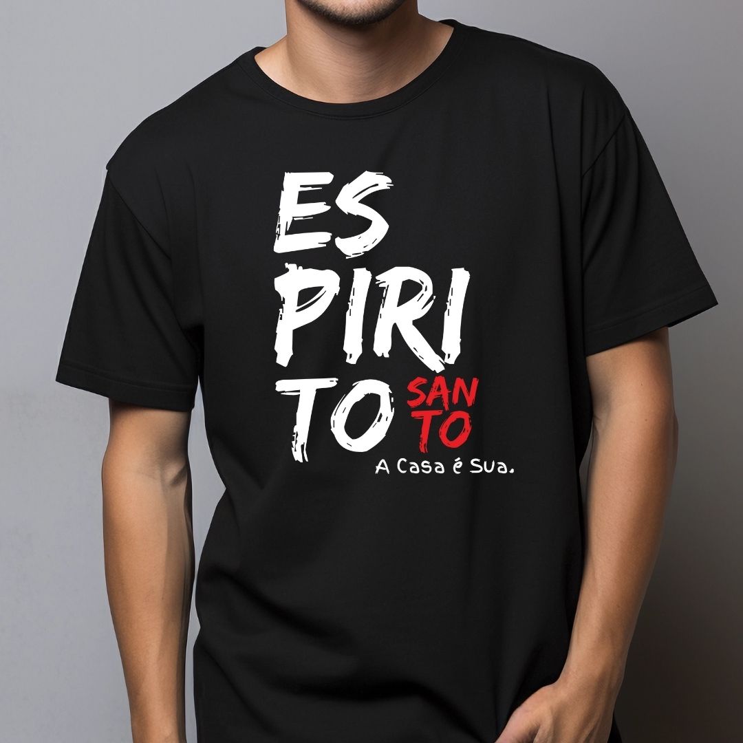 Camiseta Masculina Básica Espirito Santo REF 10