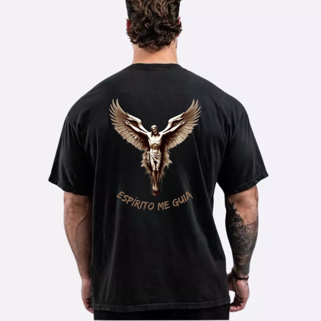 Camiseta Masculina Oversized Espirito Santo REF 24