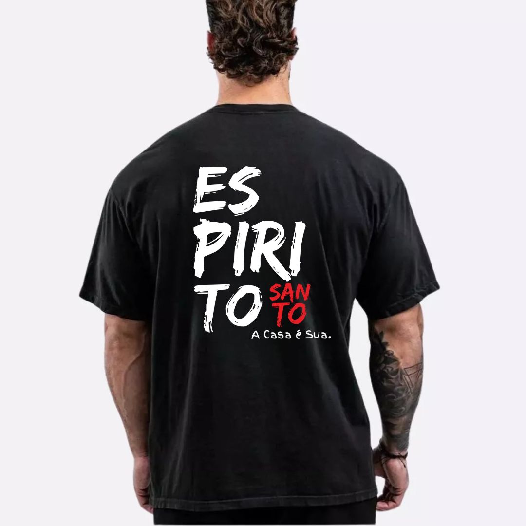 Camiseta Masculina Oversized Espirito Santo REF 10