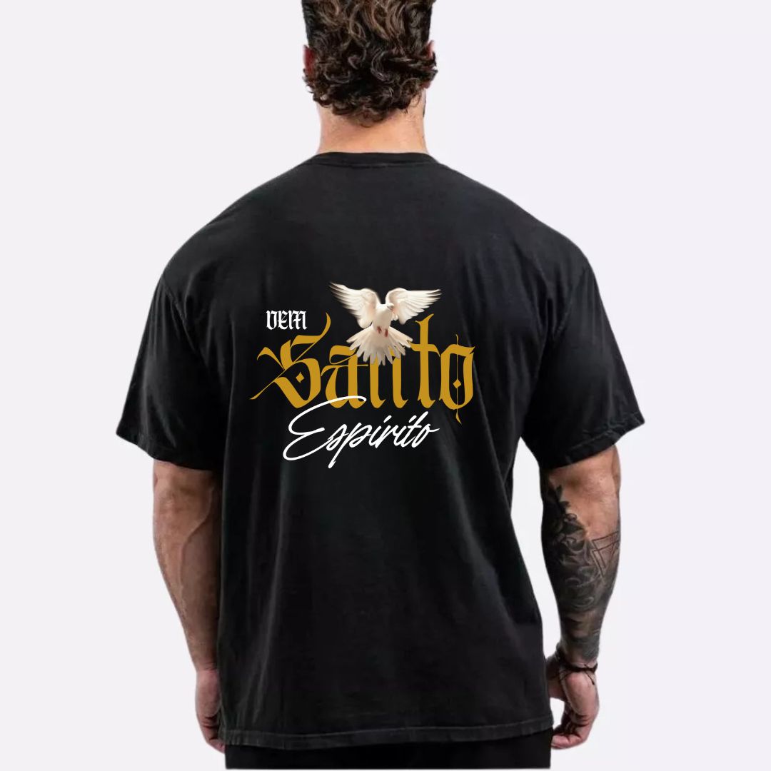 Camiseta Masculina Oversized Espirito Santo REF 05