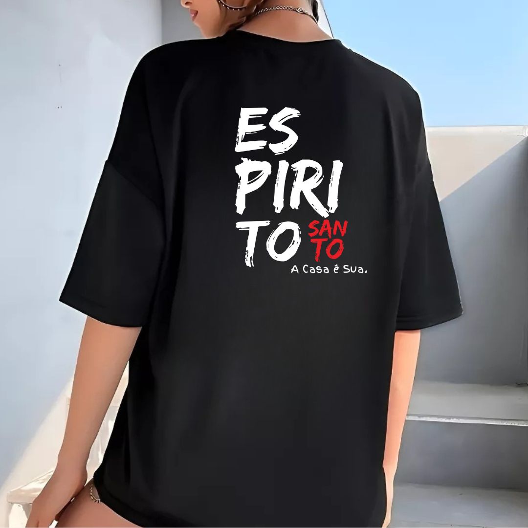 Camiseta Feminina Oversized Espirito Santo REF 10