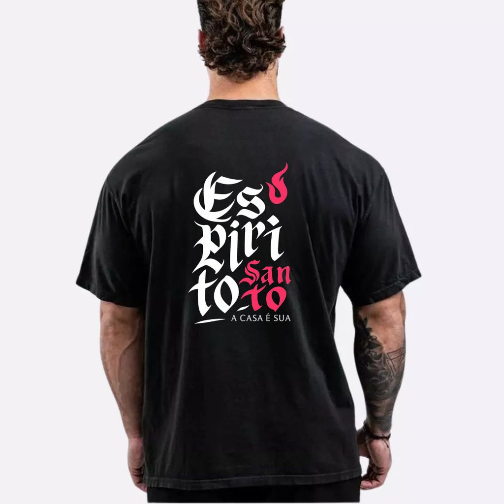Camiseta Masculina Oversized Espirito Santo REF 45