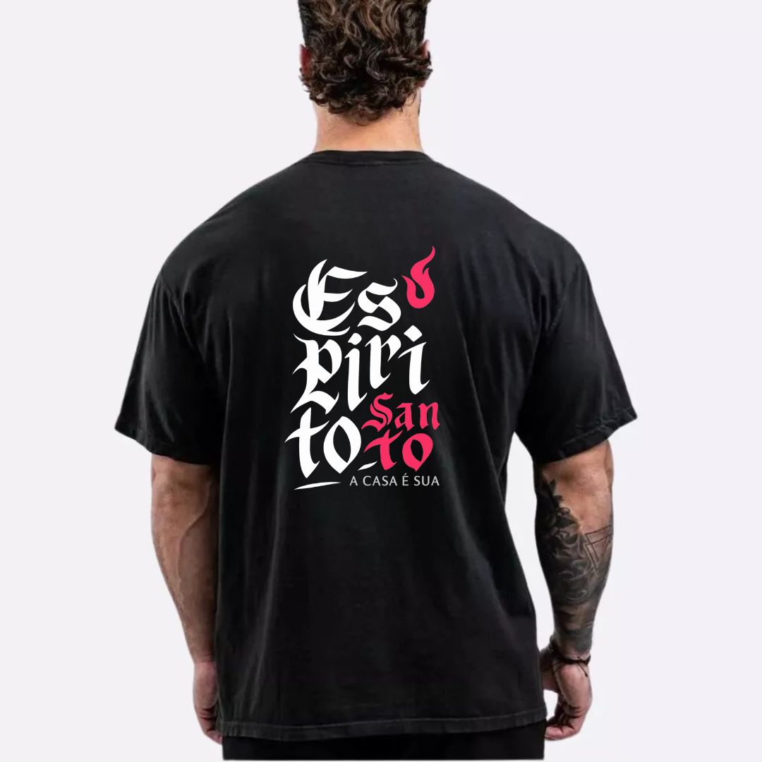 Camiseta Masculina Oversized Espirito Santo REF 45