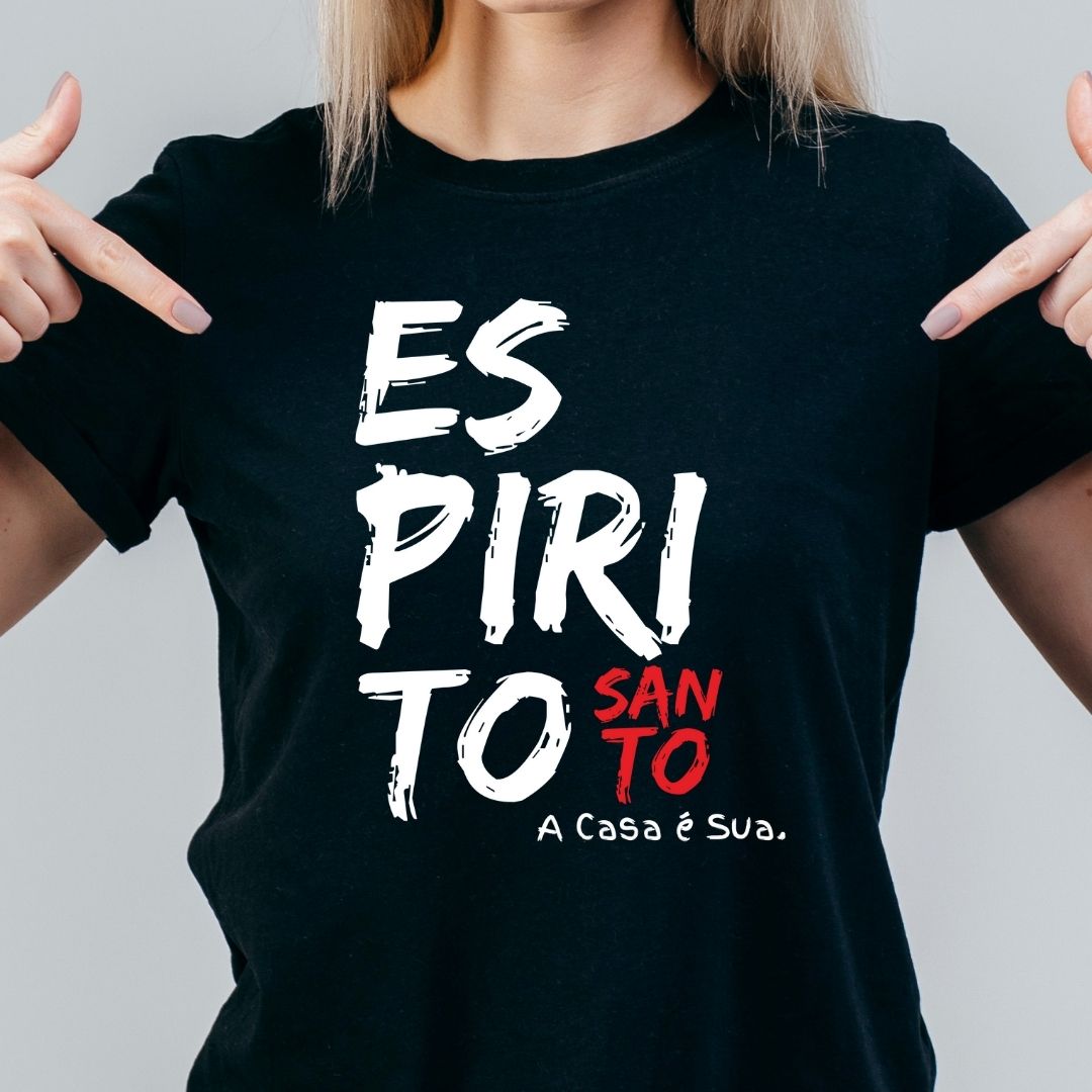 Camiseta Feminina Básica Espirito Santo REF 10