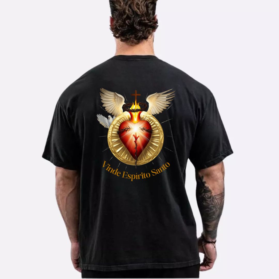 Camiseta Masculina Oversized Espirito Santo REF 20
