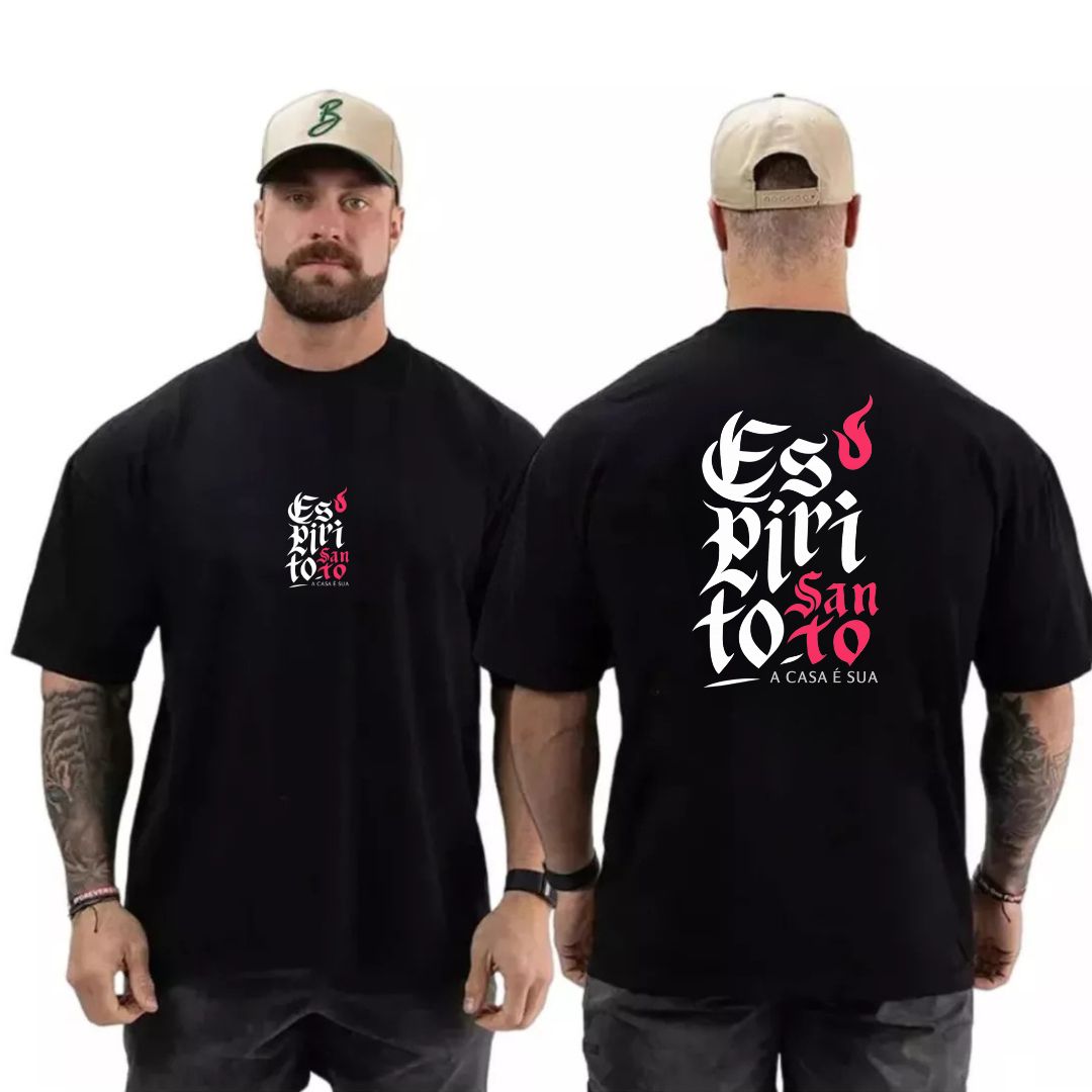 Camiseta Masculina Oversized Espirito Santo REF 45