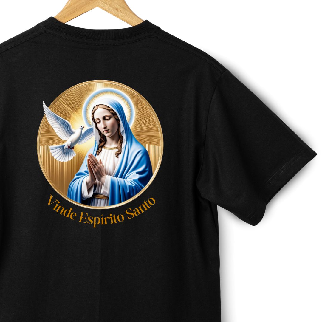 Camiseta Feminina Básica Maria Espirito Santo - REF 17