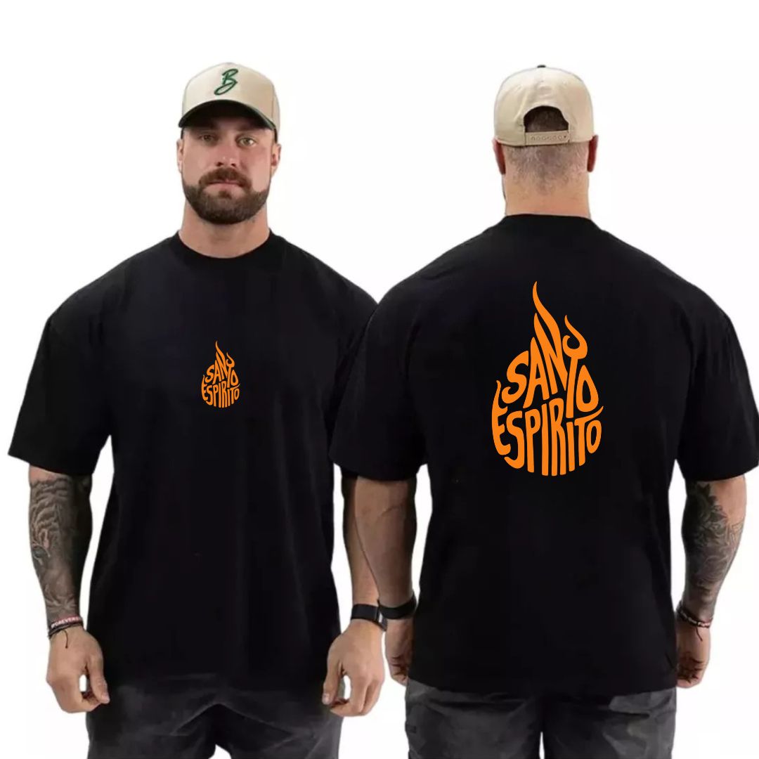 Camiseta Masculina Oversized Espirito Santo REF 44
