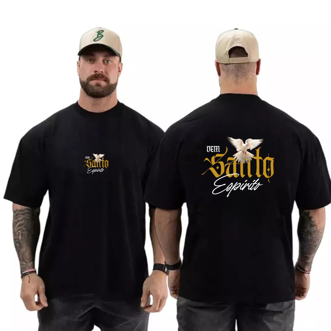 Camiseta Masculina Oversized Espirito Santo REF 05