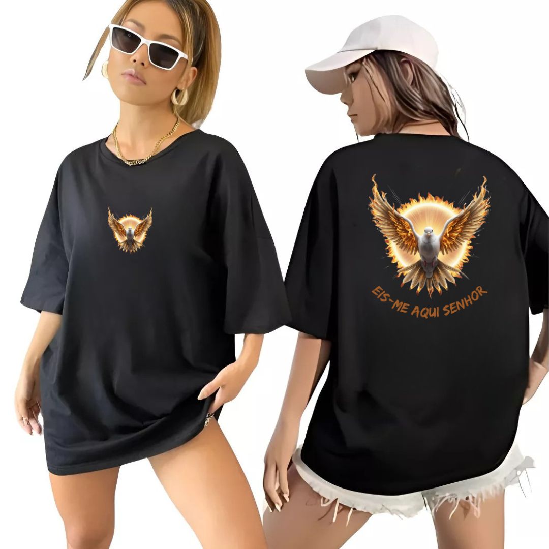 Camiseta Feminina Oversized Espirito Santo REF 25