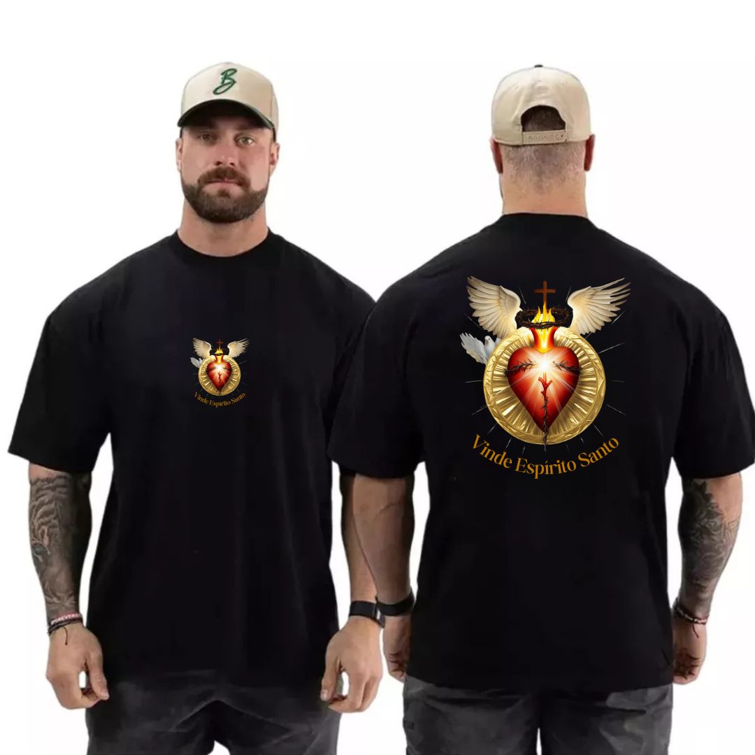 Camiseta Masculina Oversized Espirito Santo REF 20
