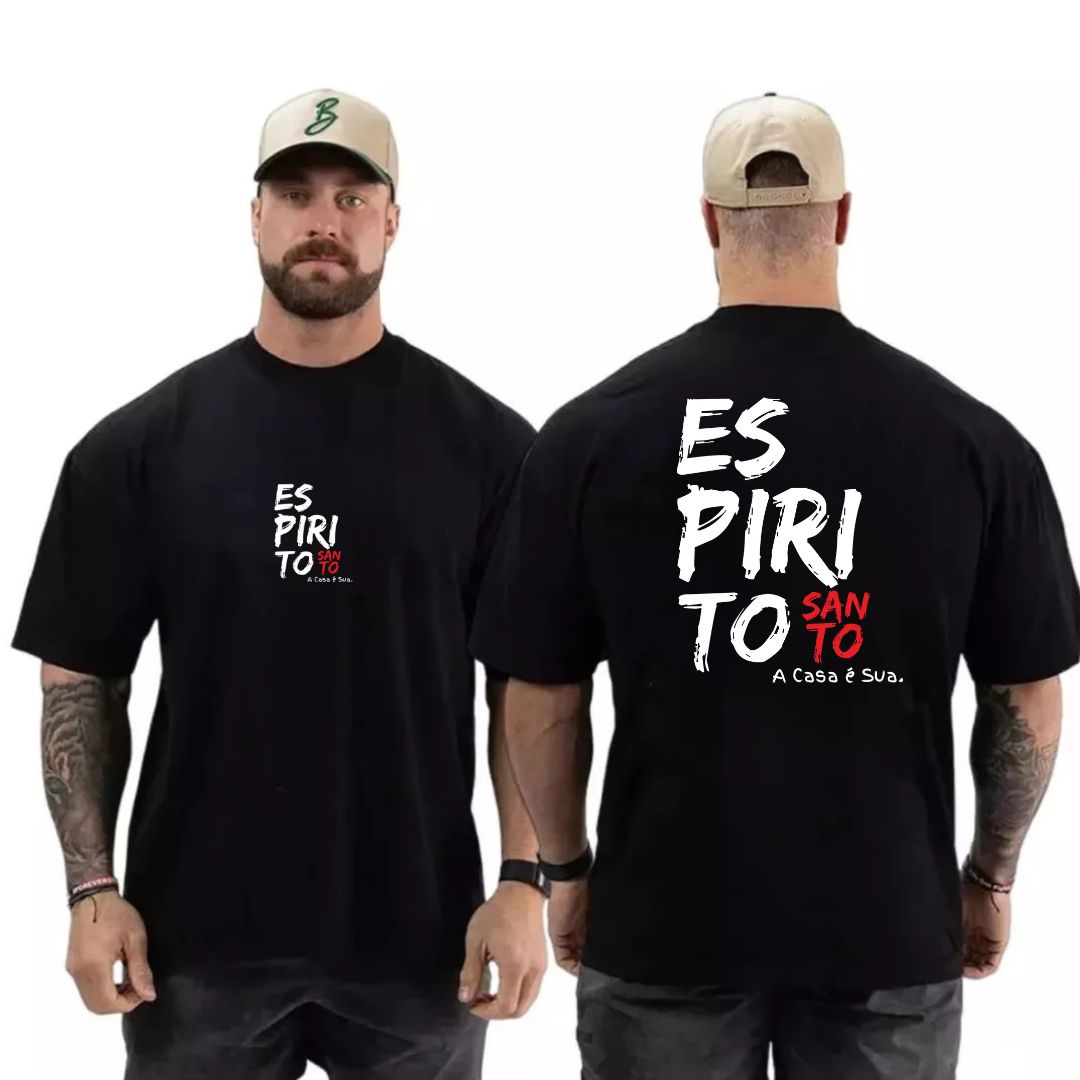 Camiseta Masculina Oversized Espirito Santo REF 10