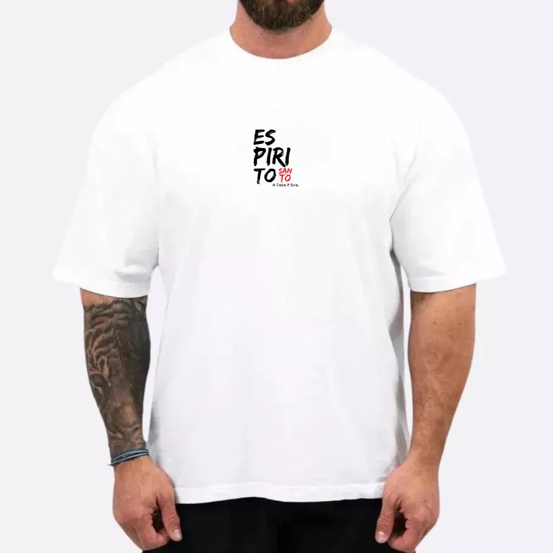 Camiseta Masculina Oversized Espirito Santo REF 10