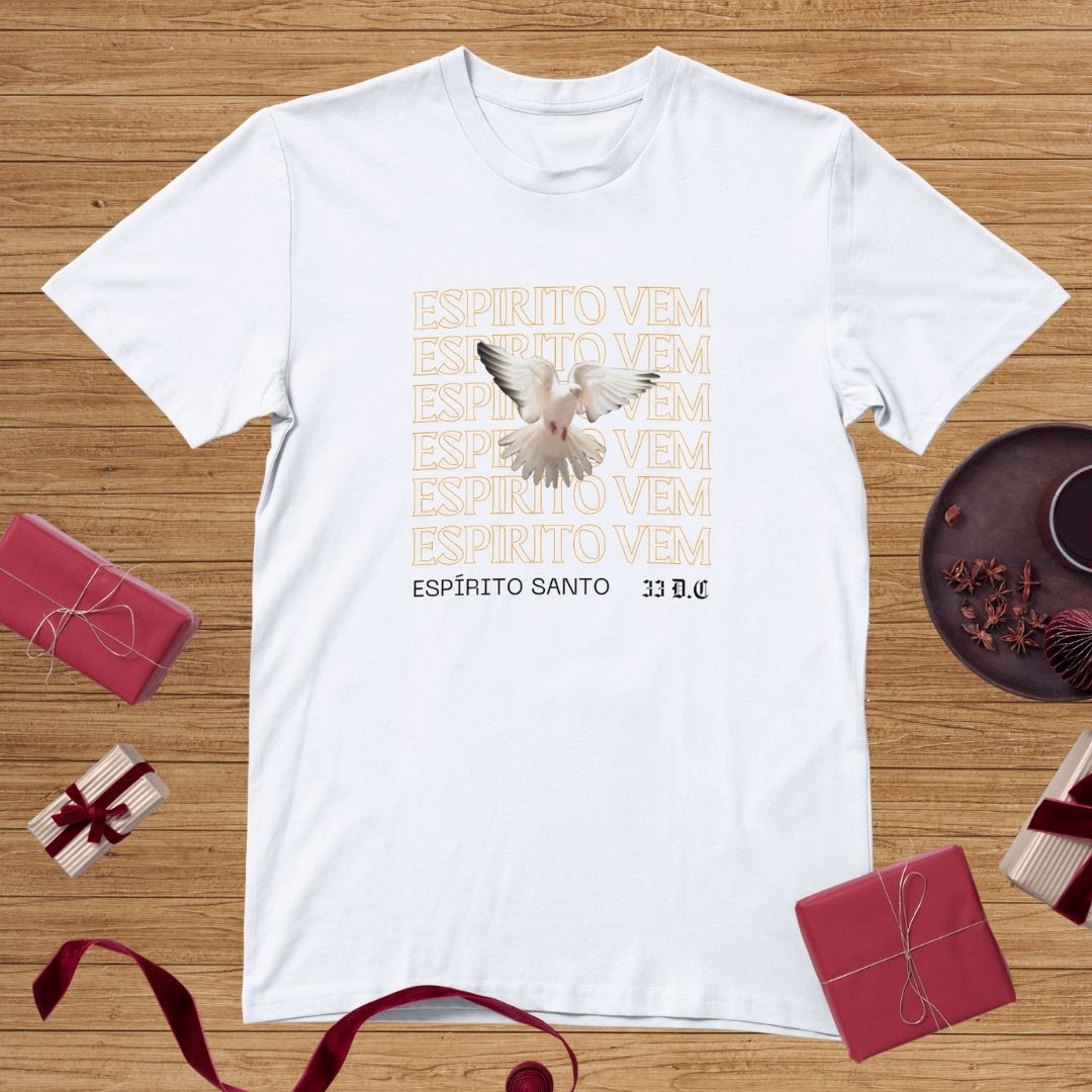 Camiseta Masculina Básica Espírito Santo REF 08