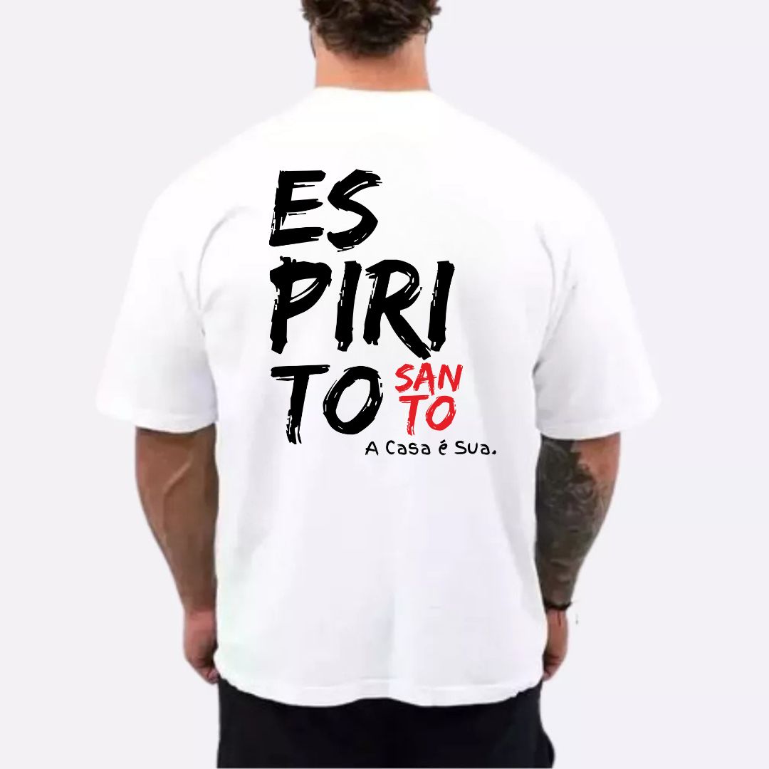 Camiseta Masculina Oversized Espirito Santo REF 10