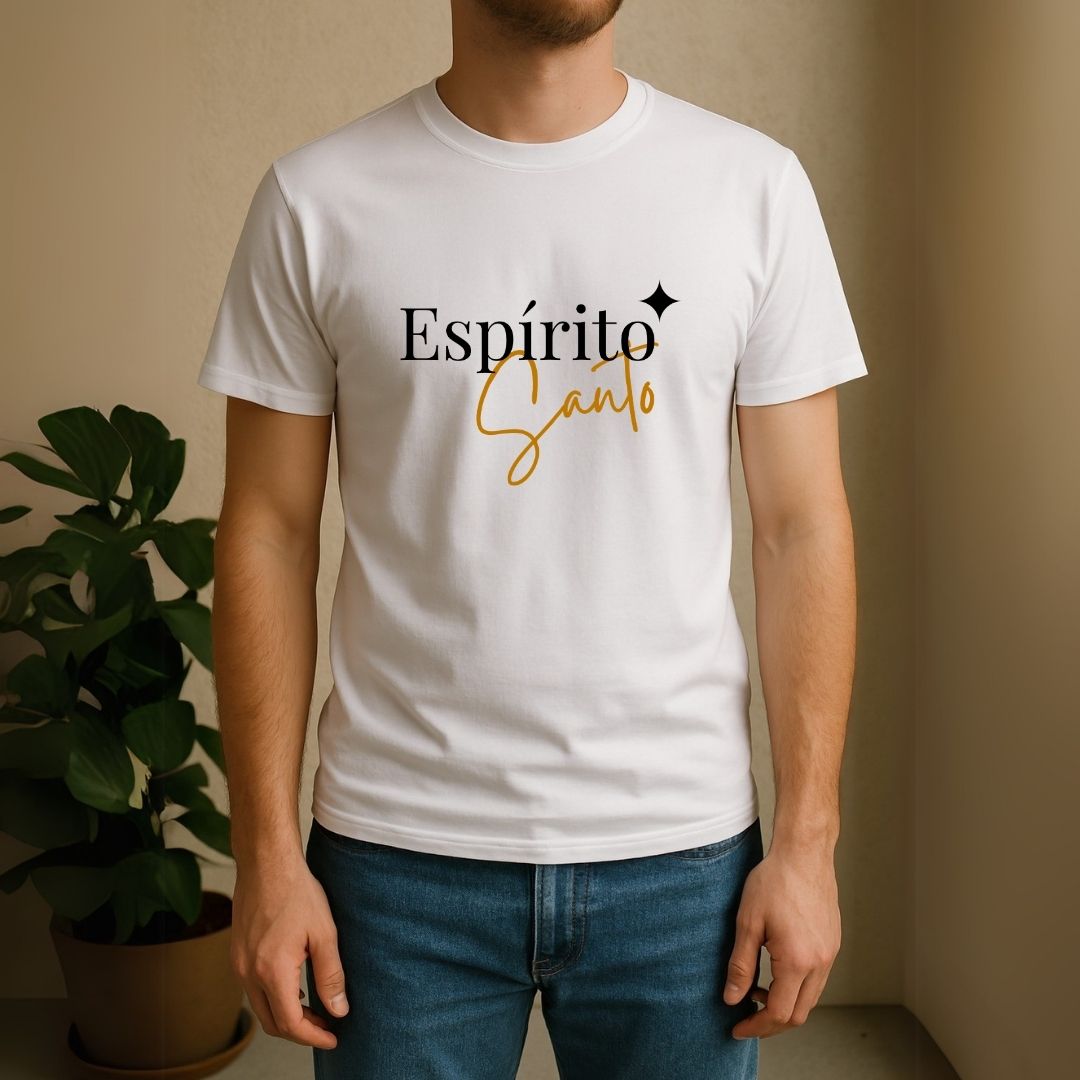 Camiseta  Masculina Básica Espirito Santo REF 40