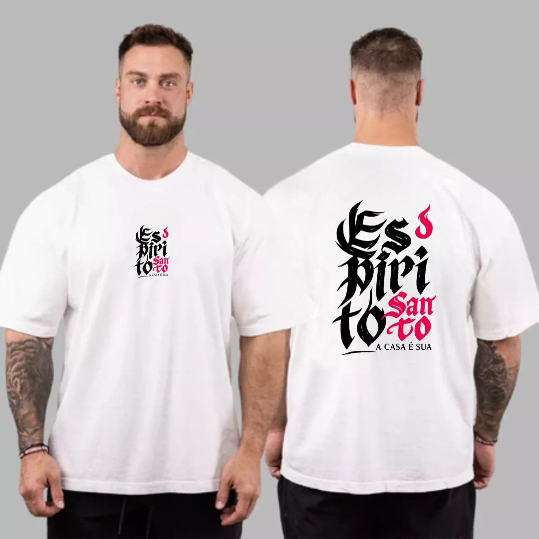 Camiseta Masculina Oversized Espirito Santo REF 45