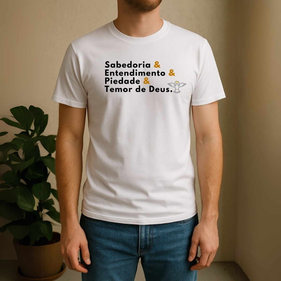 Camiseta  Masculina Básica Espirito Santo REF 38