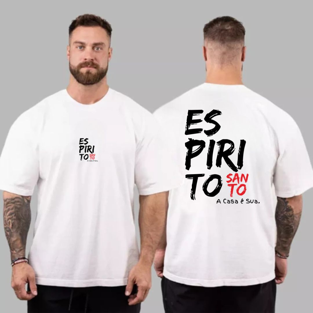 Camiseta Masculina Oversized Espirito Santo REF 10