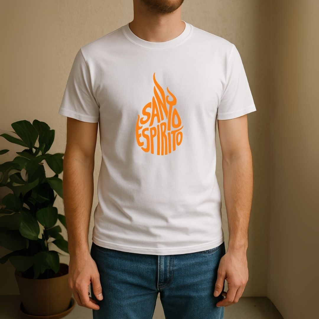 Camiseta  Masculina Básica Espirito Santo REF 44