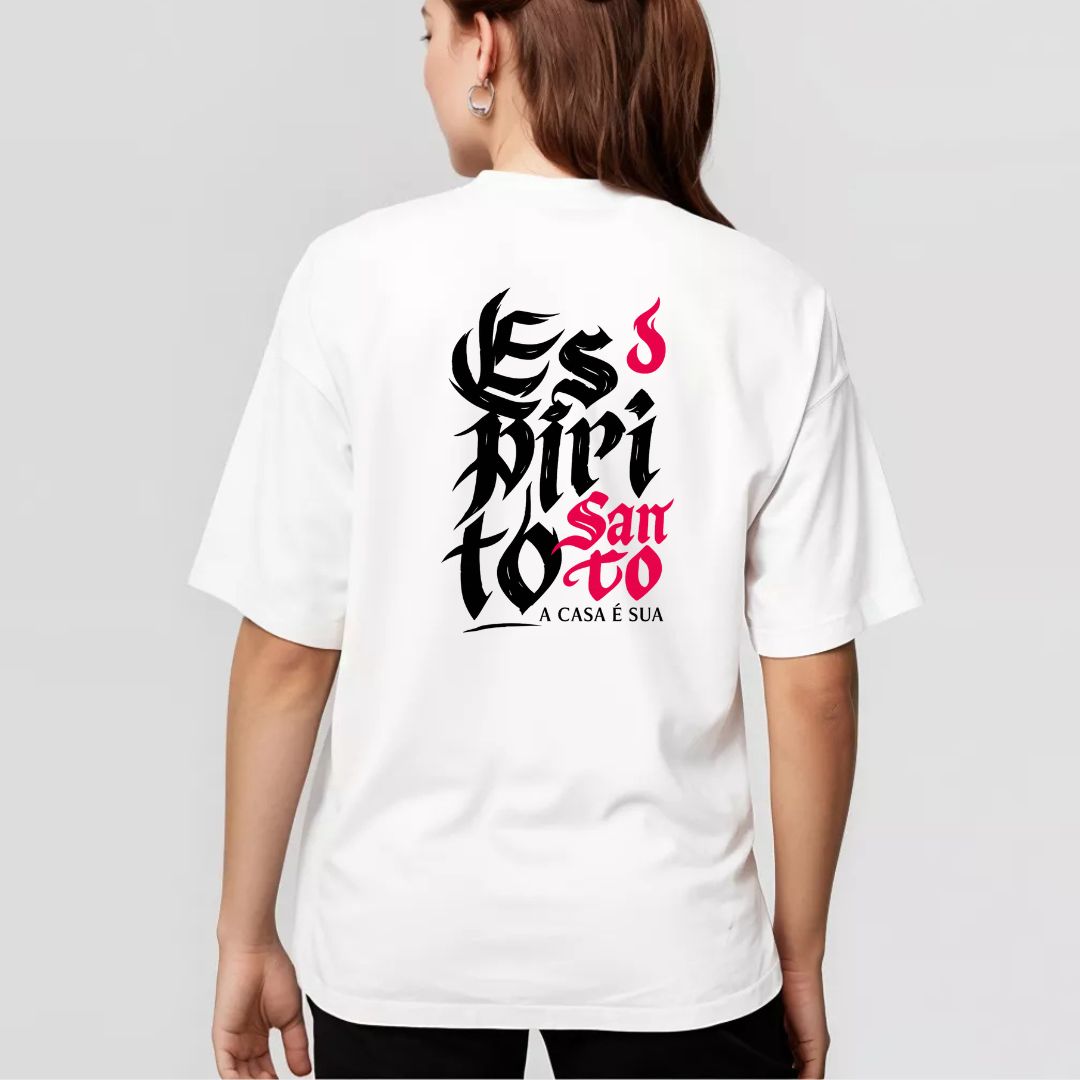 Camiseta Feminina Oversized Espirito Santo REF 45