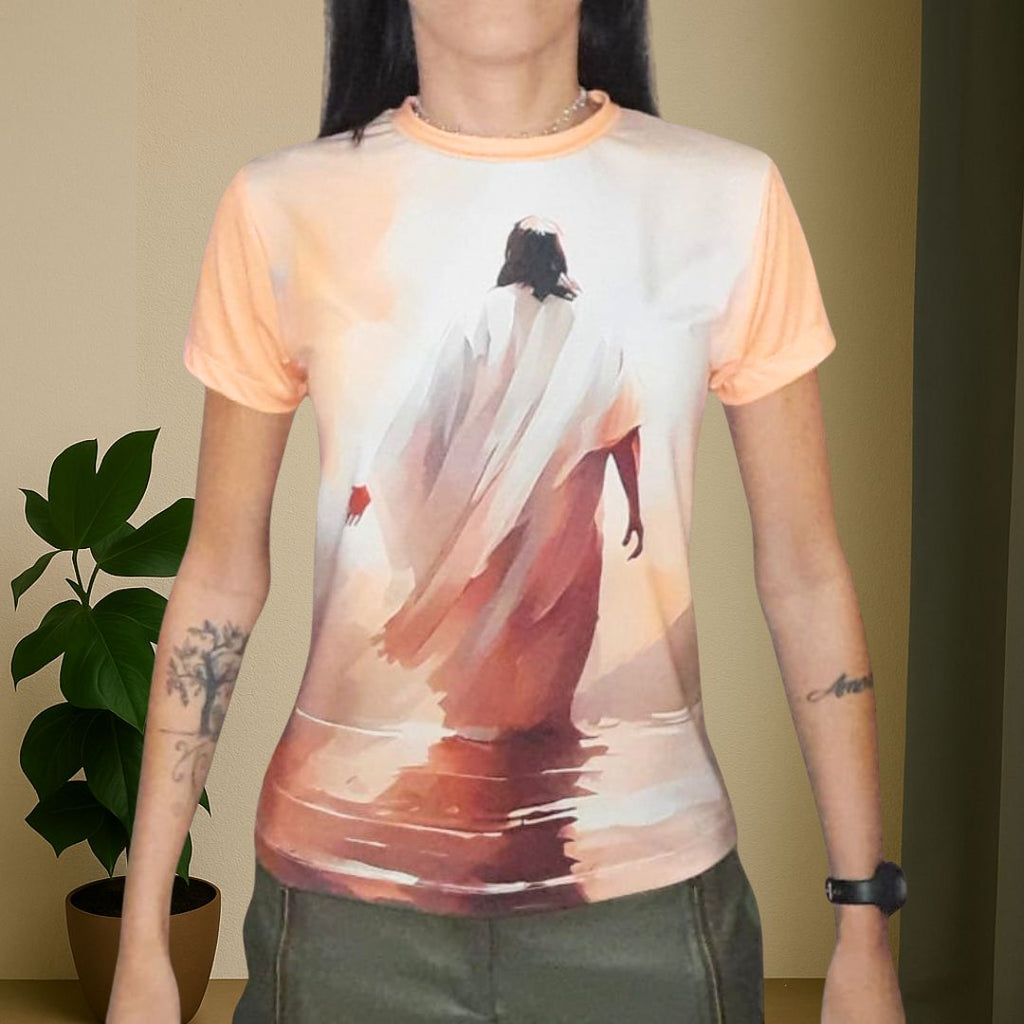 Camiseta Feminina Baby Look Full Print Espirito Santo REF 01