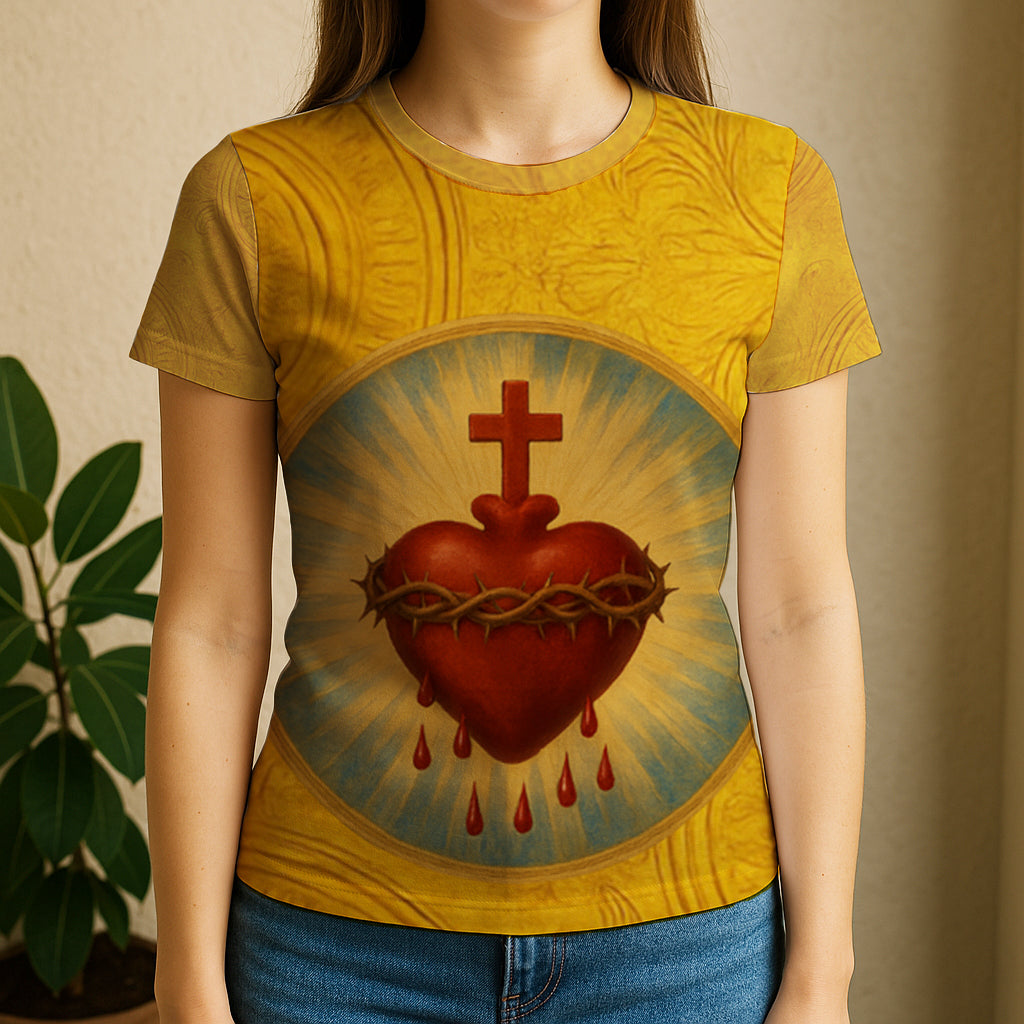 Camiseta Feminina Baby Look Full Print Espirito Santo REF 03