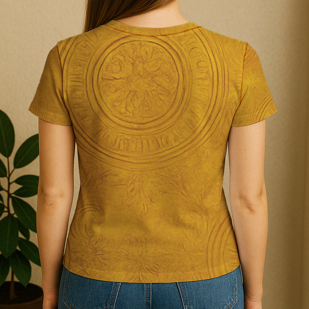 Camiseta Feminina Baby Look Full Print Espirito Santo REF 03