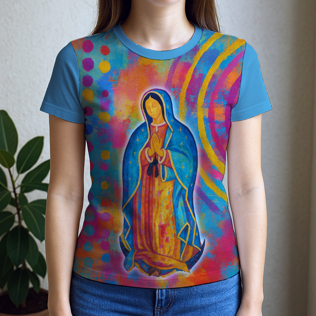 Camiseta Feminina Baby Look Full Print Espirito Santo REF 06