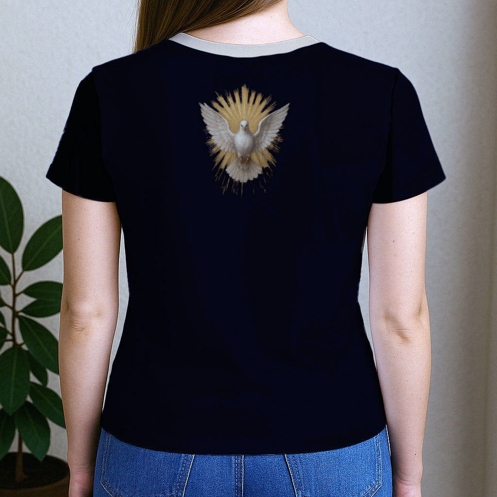 Camiseta Feminina Baby Look Full Print Espirito Santo REF 09