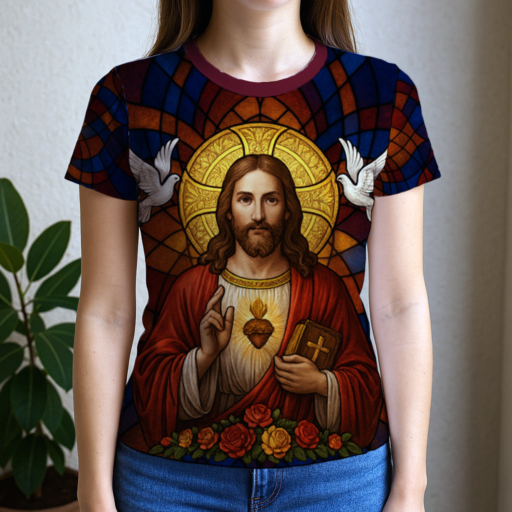 Camiseta Feminina Baby Look Full Print Espirito Santo REF 10