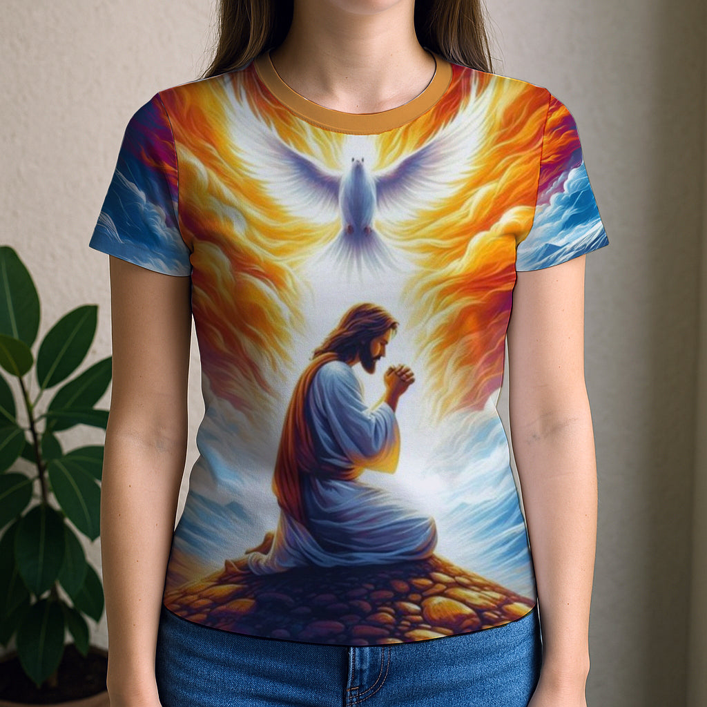 Camiseta Feminina Baby Look Full Print Espirito Santo REF 11