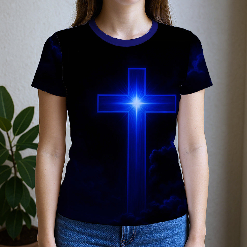 Camiseta Feminina Baby Look Full Print Espirito Santo REF 12