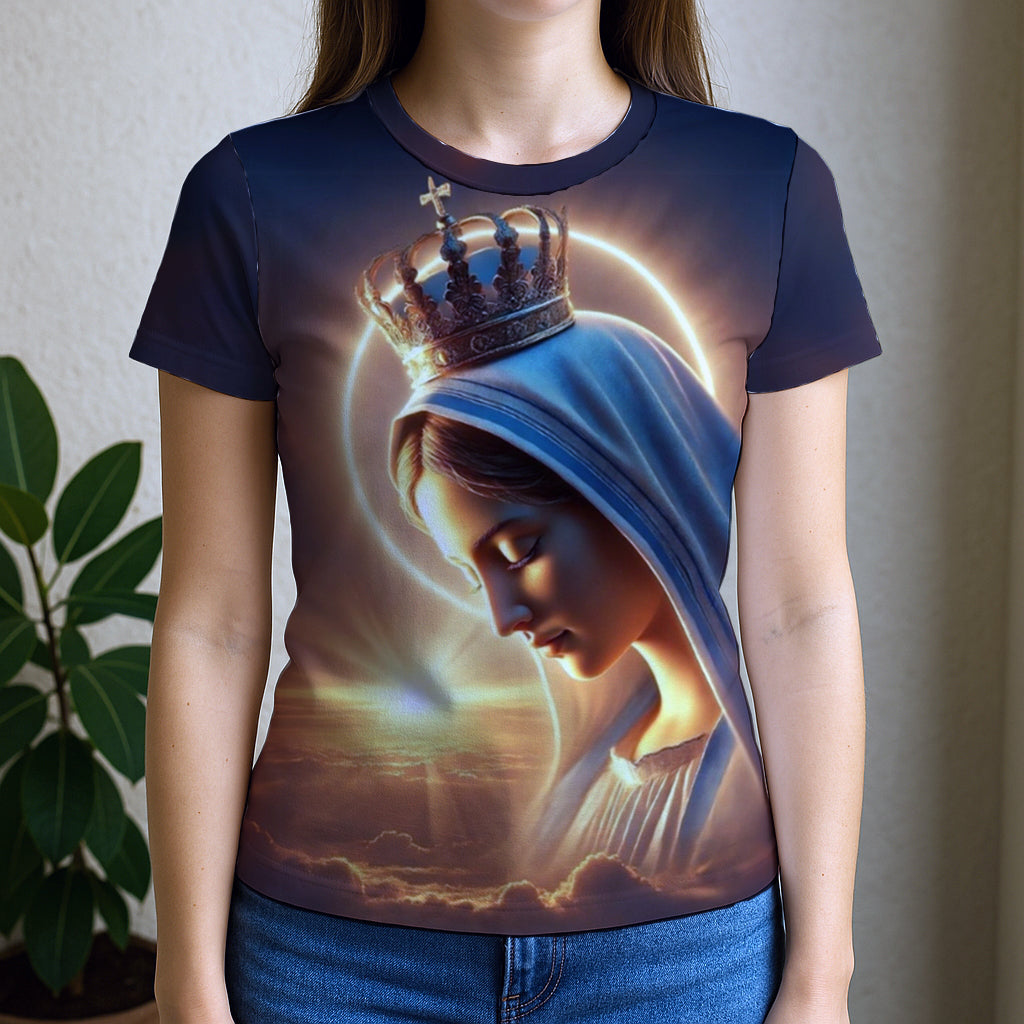 Camiseta Feminina Baby Look Full Print Espirito Santo REF 13