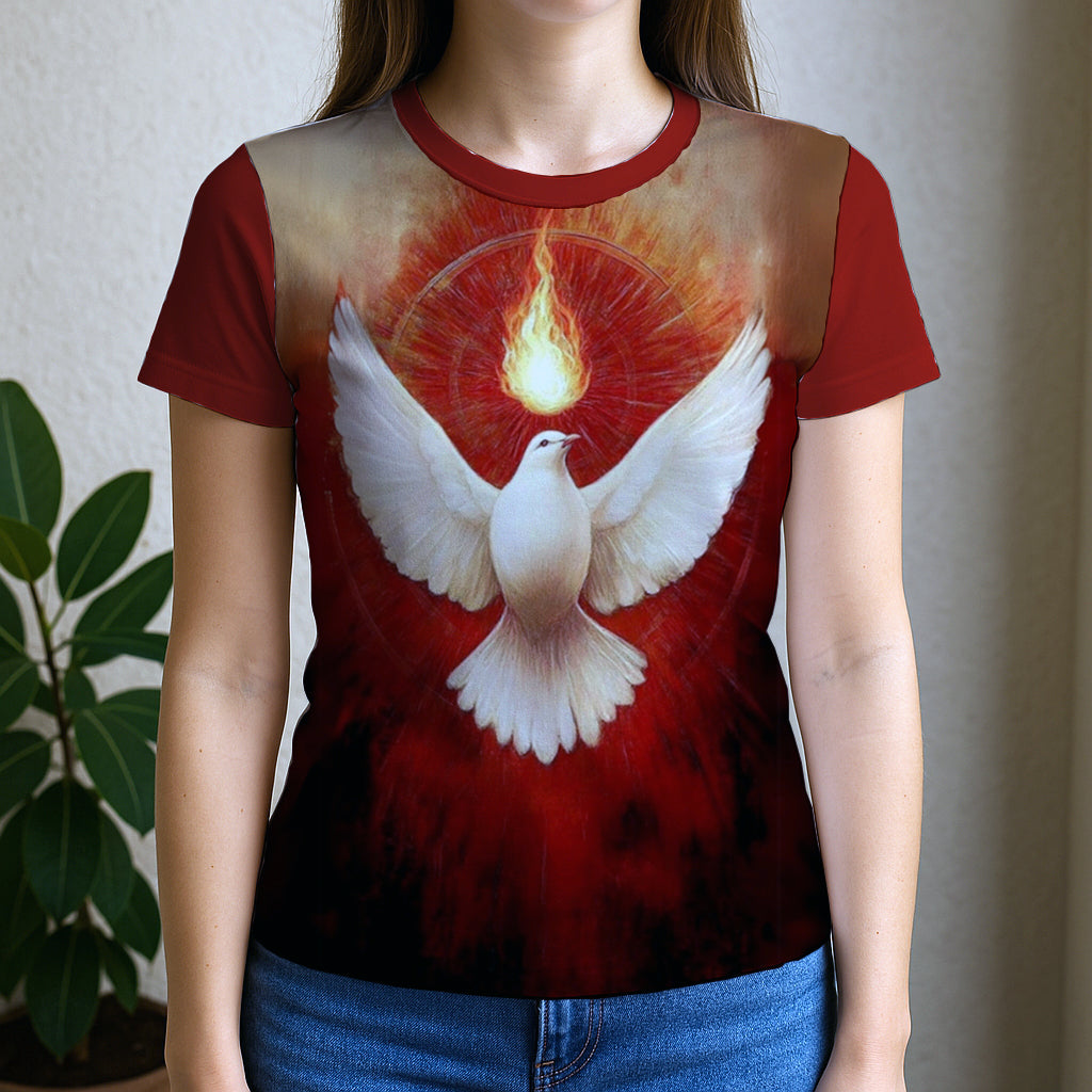 Camiseta Feminina Baby Look Full Print Espirito Santo REF 15