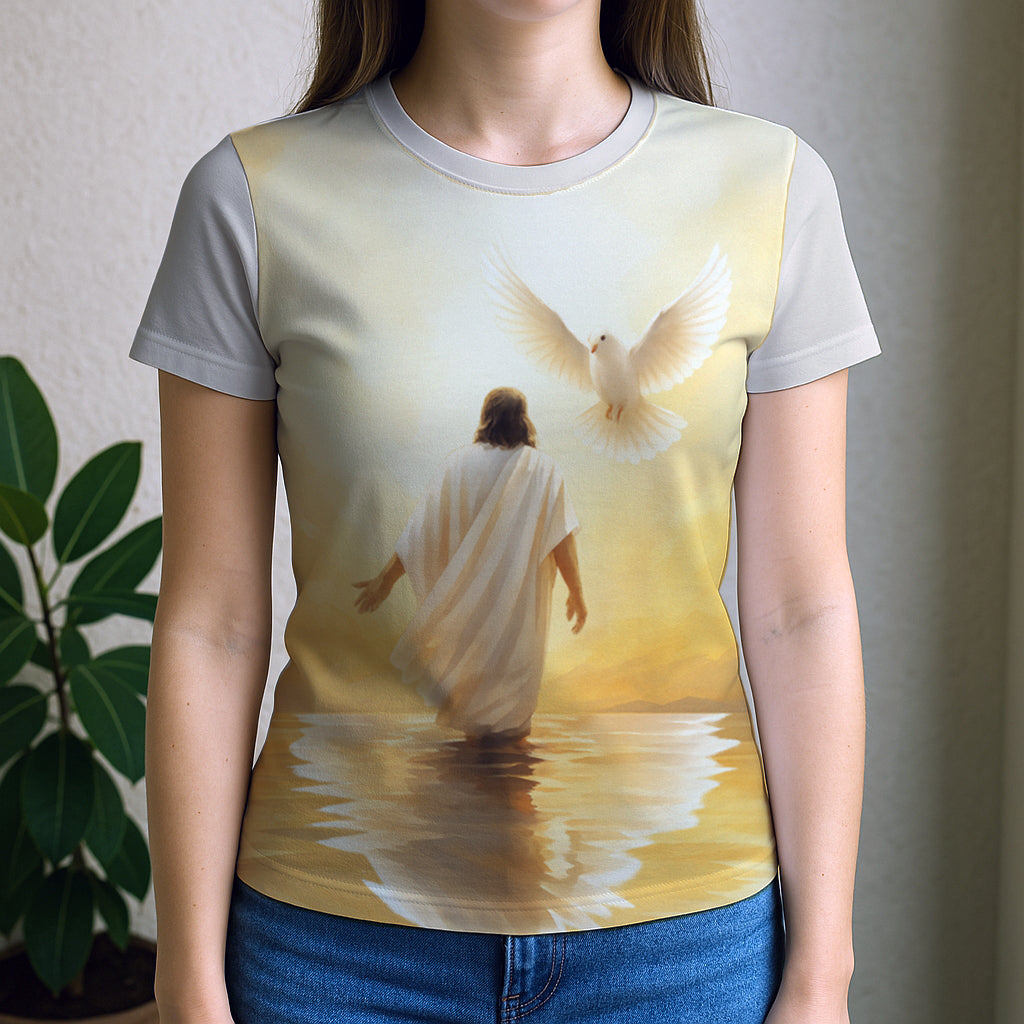 Camiseta Feminina Baby Look Full Print Espirito Santo REF 21