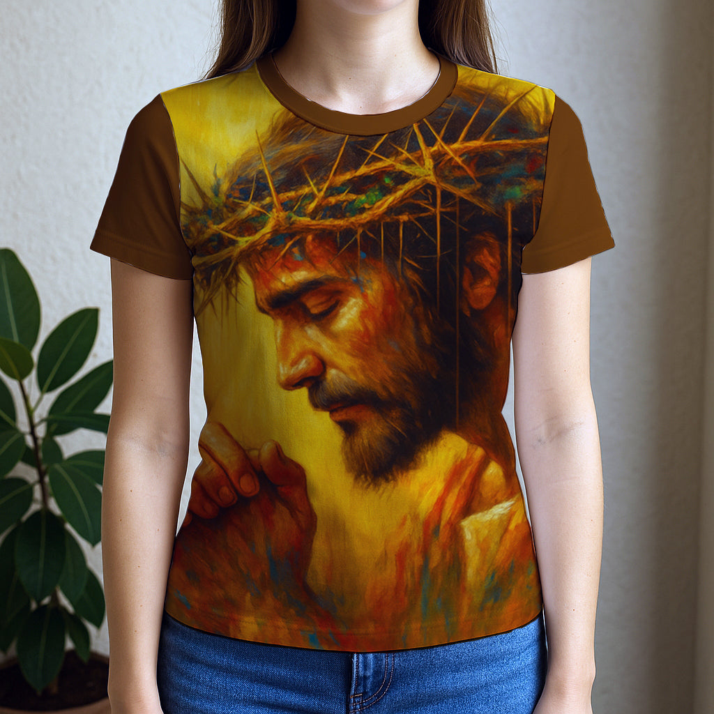 Camiseta Feminina Baby Look Full Print Espirito Santo REF 29