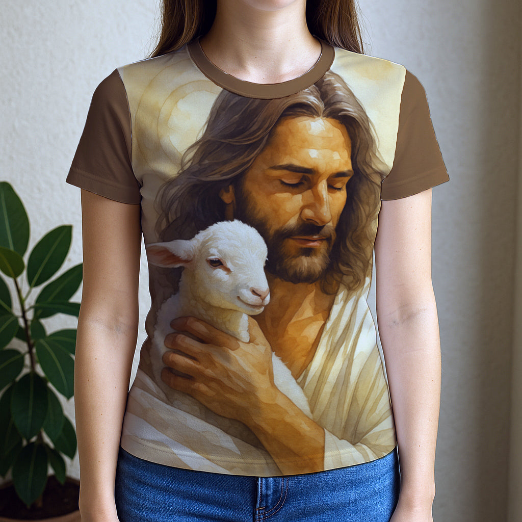 Camiseta Feminina Baby Look Full Print Espirito Santo REF 31