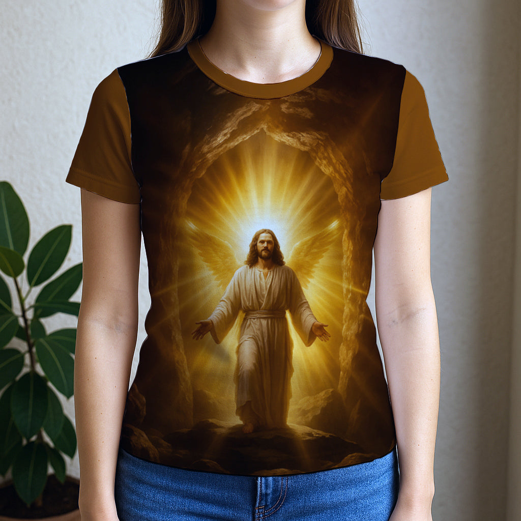 Camiseta Feminina Baby Look Full Print Espirito Santo REF 38