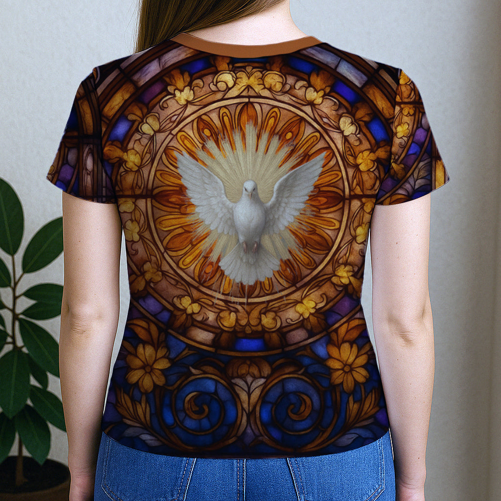 Camiseta Feminina Baby Look Full Print Espirito Santo REF 44