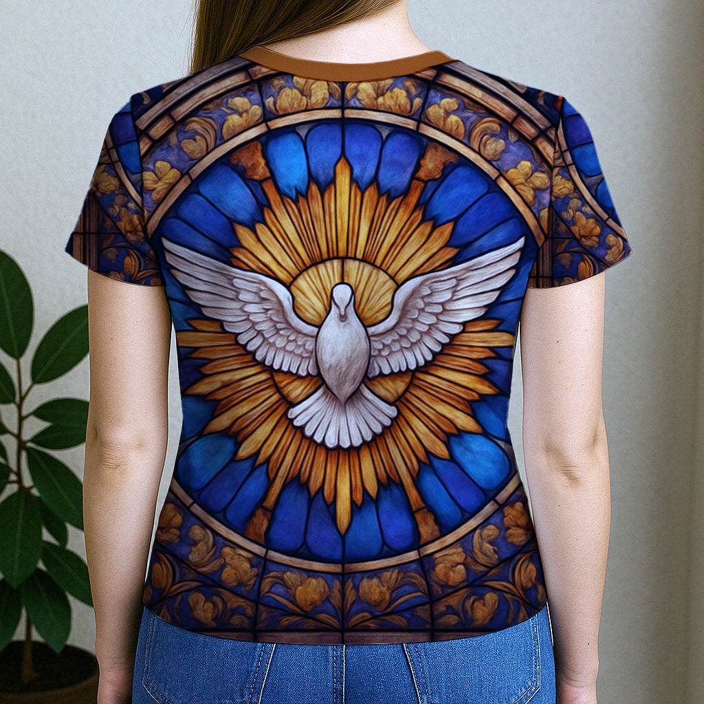 Camiseta Feminina Baby Look Full Print Espirito Santo REF 46