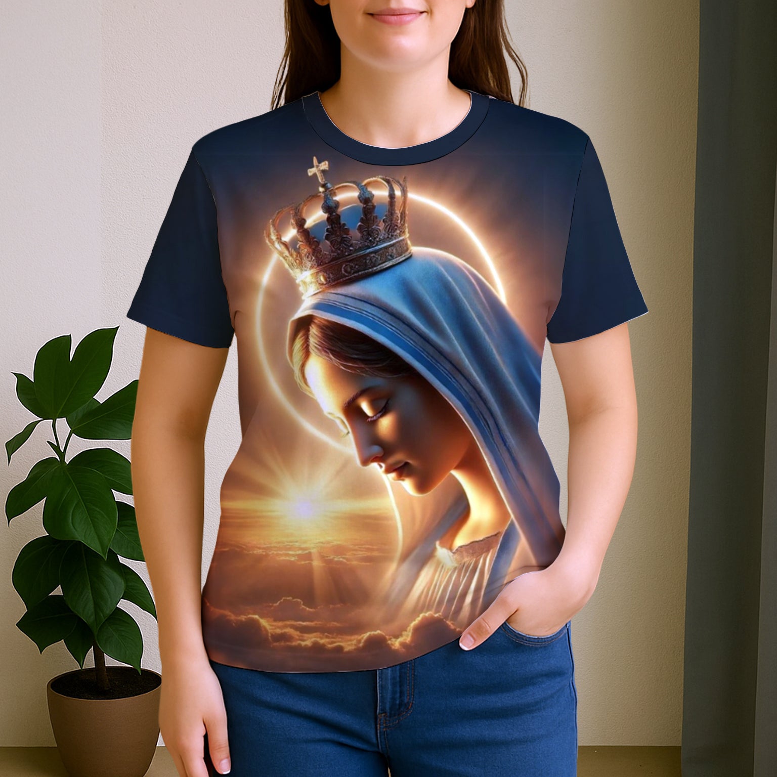 Camiseta Unissex Básica Full Print Espirito Santo REF 13