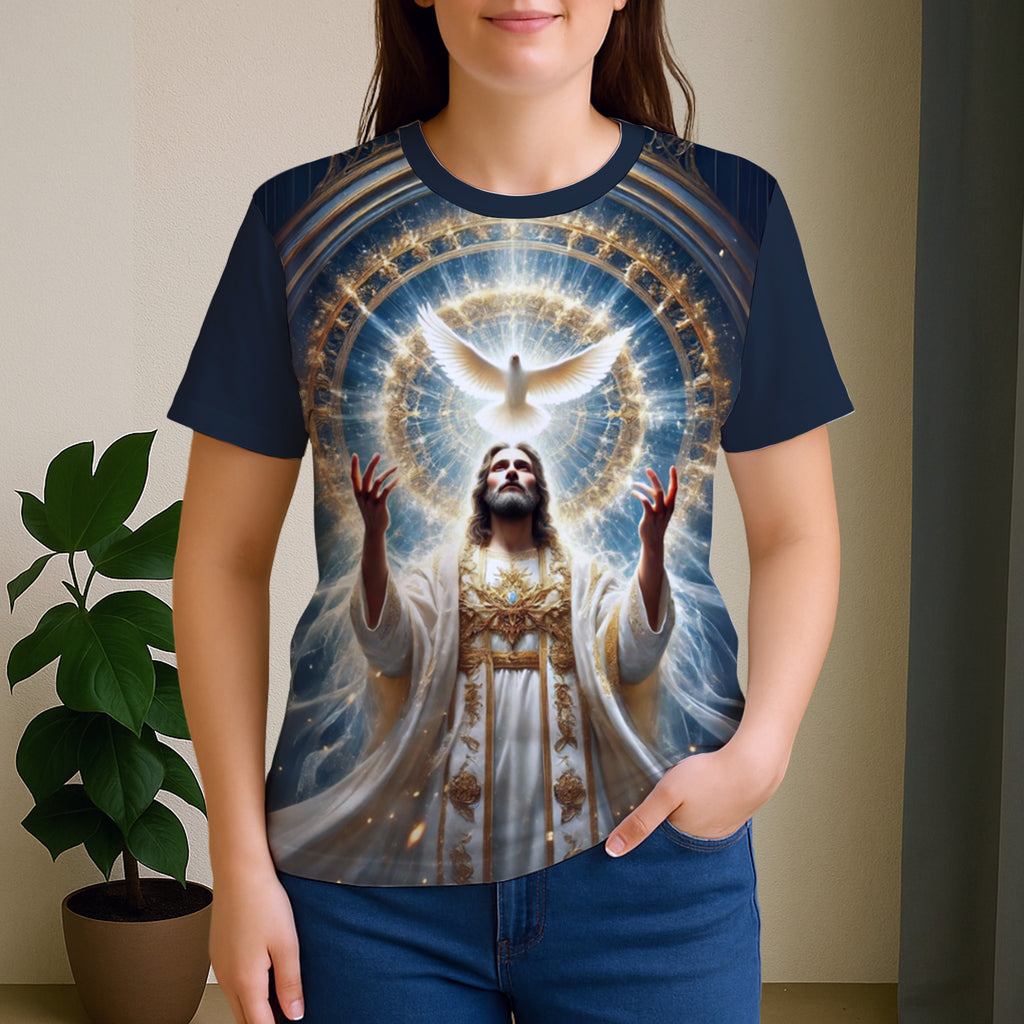 Camiseta Unissex Básica Full Print Espirito Santo REF 14