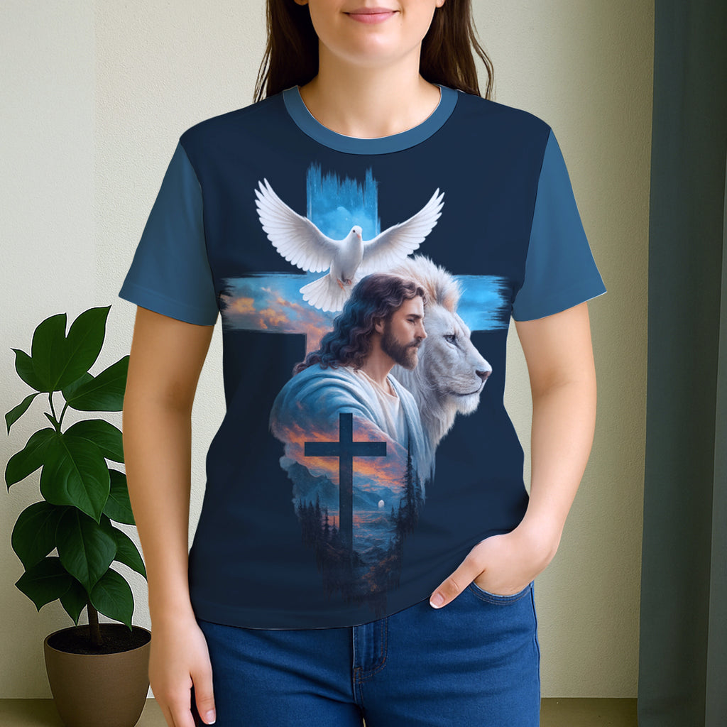 Camiseta Unissex Básica Full Print Espirito Santo REF 23