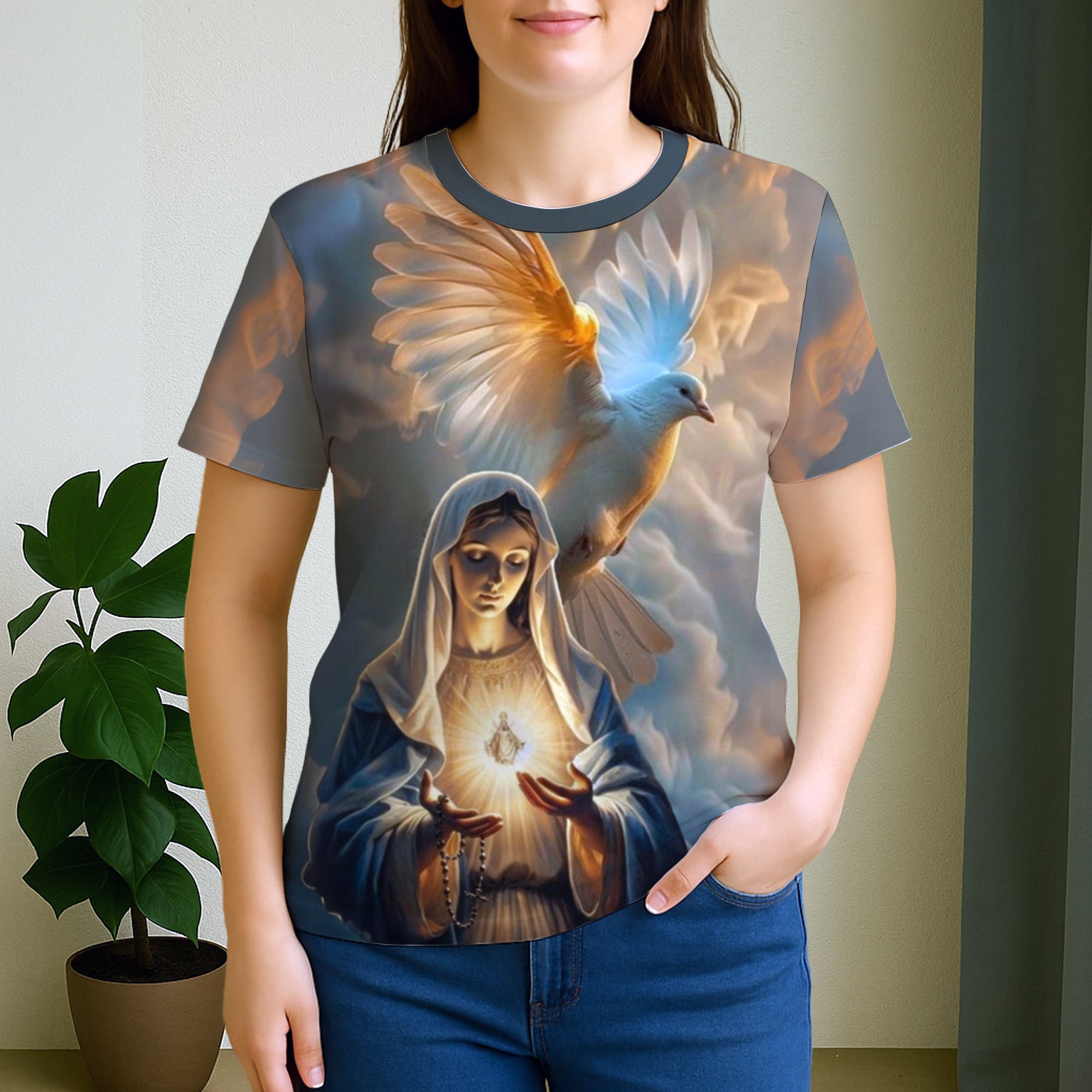 Camiseta Unissex Básica Full Print Espirito Santo REF 24